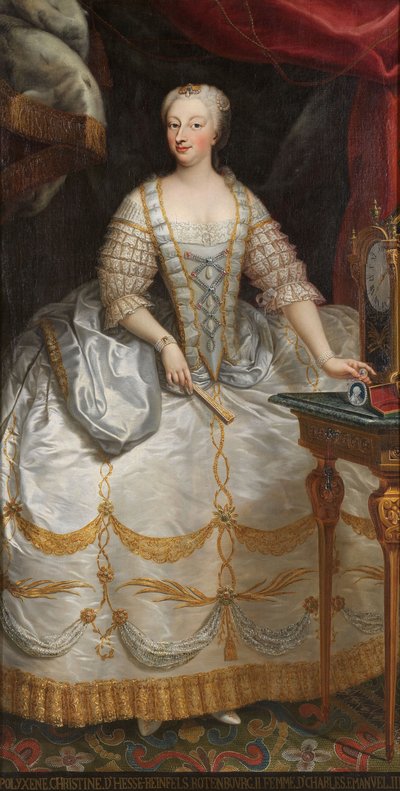Polyxena von Hessen-Rotenburg 1706-1735, Königin von Sardinien von Unbekannt