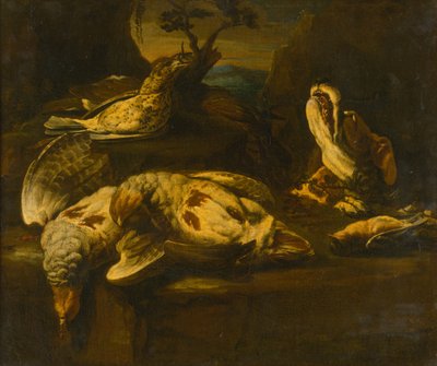 Jagd-Stillleben von Unbekannt