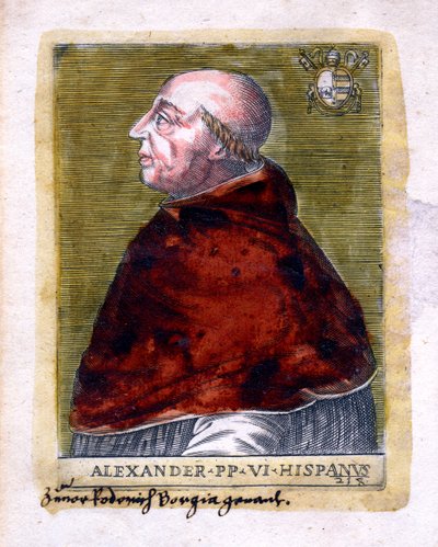 Papst Alexander VI von Unbekannt