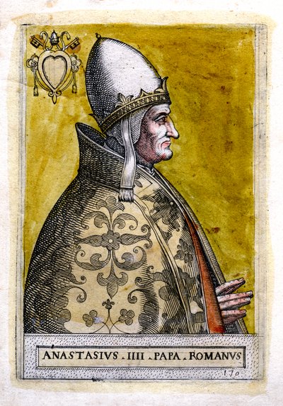 Papst Anastasius IV von Unbekannt