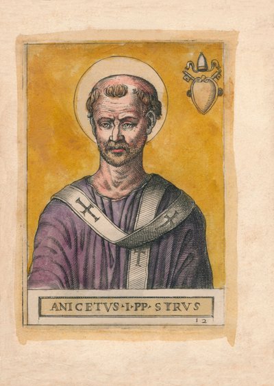 Papst Anicetus von Unbekannt