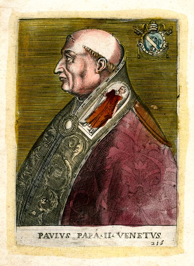 Papst Paul II von Unbekannt