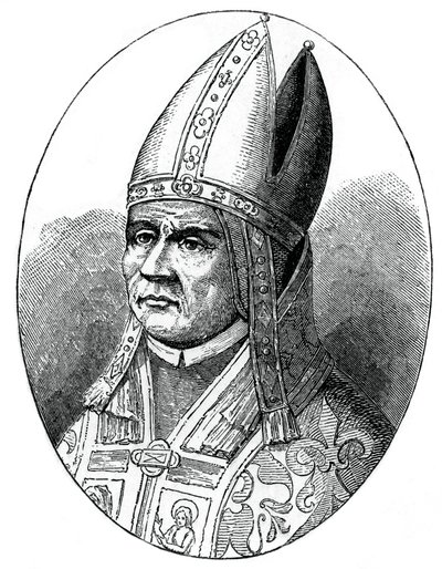 Papst Silvester I., 1870 von Unbekannt