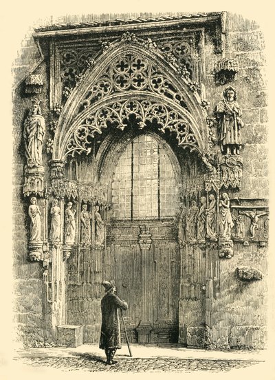 Vorhalle der St. Sebalduskirche, Nürnberg, 1890 von Unbekannt