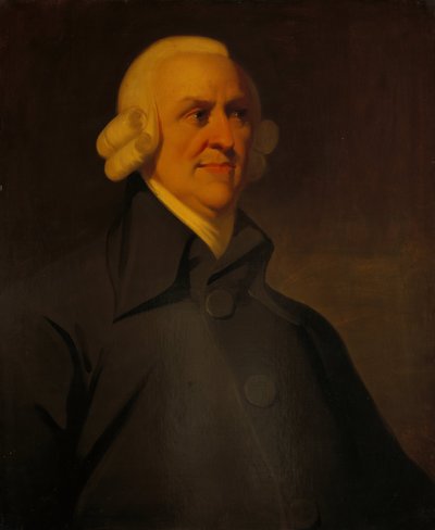Porträt von Adam Smith 1723-1790, 1795 von Unbekannt
