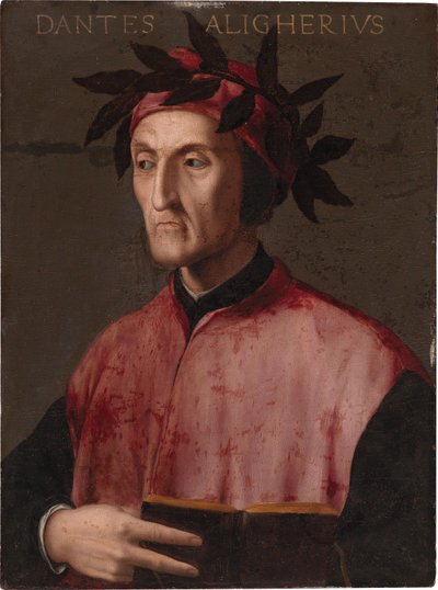 Porträt von Dante Alighieri, ca. 1540 von Unbekannt