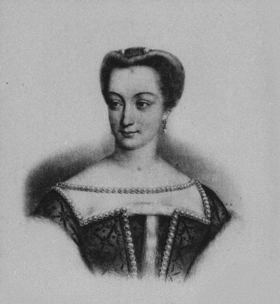 Porträt von Diane de Poitiers 1499-1566 von Unbekannt
