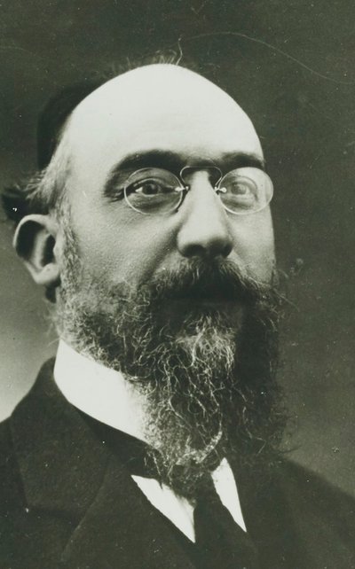 Porträt von Erik Satie 1866-1925 von Unbekannt