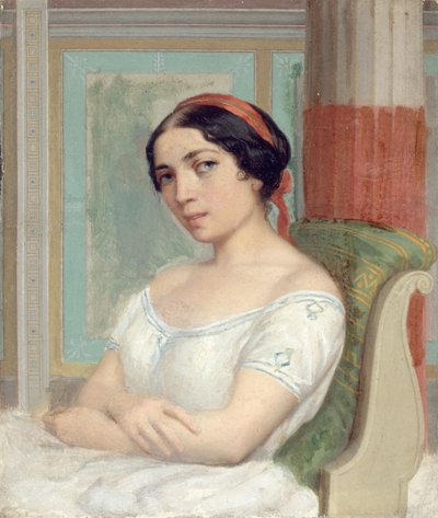 Porträt von Ernesta Grisi 1816-1895 von Unbekannt