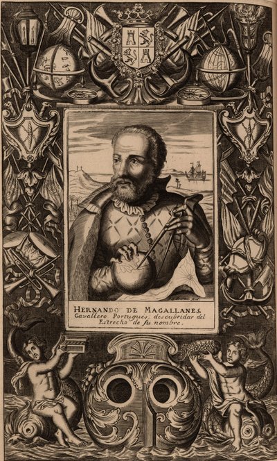 Porträt von Ferdinand Magellan 1470-1521, 1624 von Unbekannt