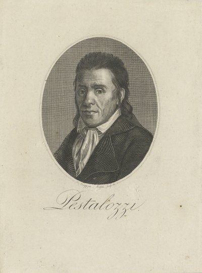 Porträt von Johann Heinrich Pestalozzi 1746-1827, 1805 von Unbekannt