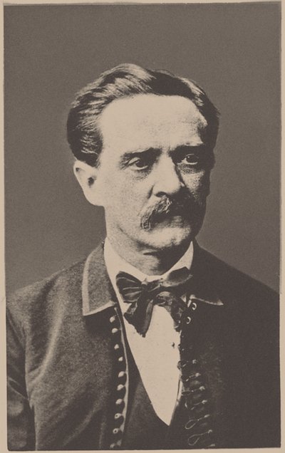 Porträt von Karel Sabina 1813-1877 von Unbekannt