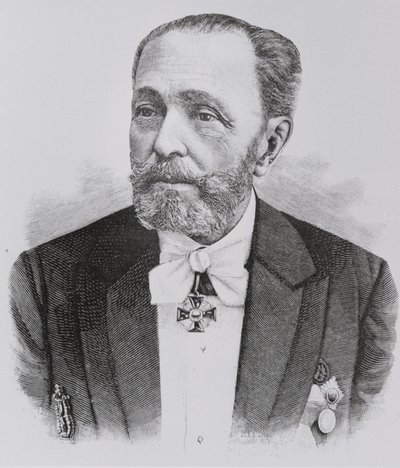 Porträt von Marius Petipa 1818-1910, 1899 von Unbekannt