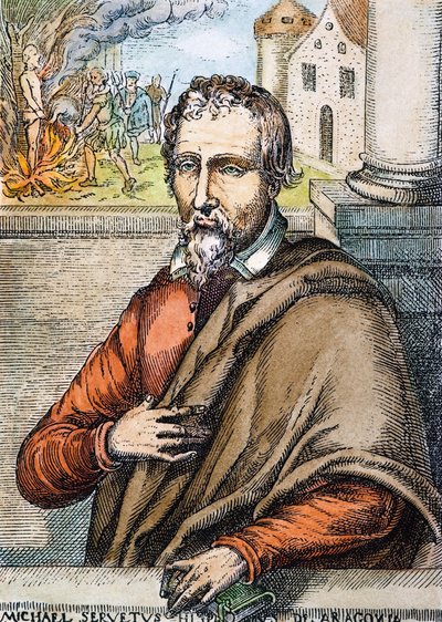 Porträt von Miguel Servet, frühes 18. Jahrhundert von Unbekannt