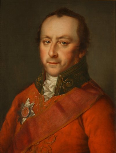 Porträt von Pavel Ivanovich Golenishchev-Kutuzov 1767-1829, 1800er Jahre von Unbekannt