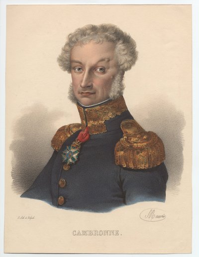 Porträt von Pierre Cambronne 1770-1842, 1835 von Unbekannt