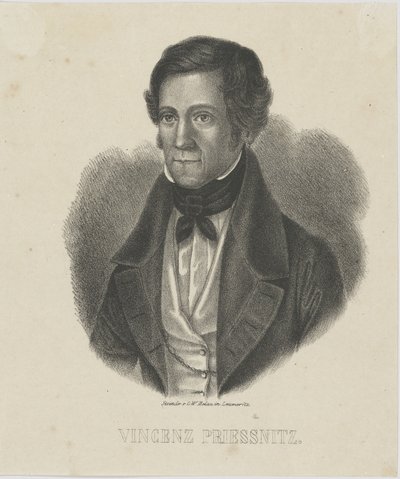 Porträt von Vincenz Priessnitz 1799-1851 von Unbekannt
