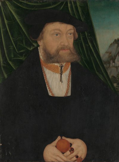 Porträt eines Mannes, 1537 von Unbekannt