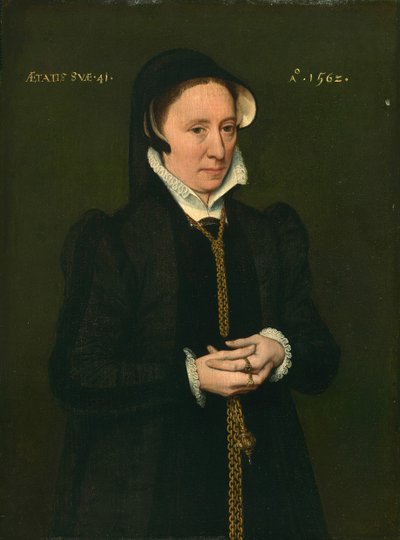 Porträt einer Frau, 1562 von Unbekannt