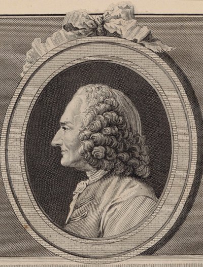 Porträt des Komponisten Jean-Philippe Rameau 1683-1764 von Unbekannt