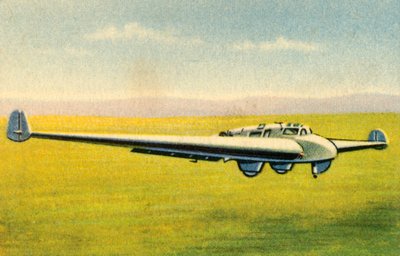 Angetriebenes Nurflügel-Flugzeug, 1932 von Unbekannt