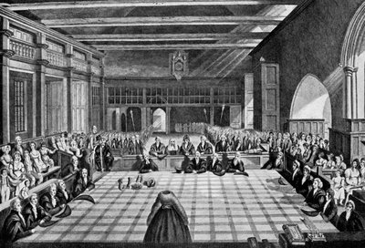 Präsentation der Sheriffs in Westminster, London, ca. 1920 von Unbekannt