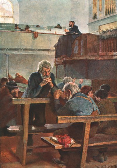 Primitive Methodisten beim Gebet von Unbekannt