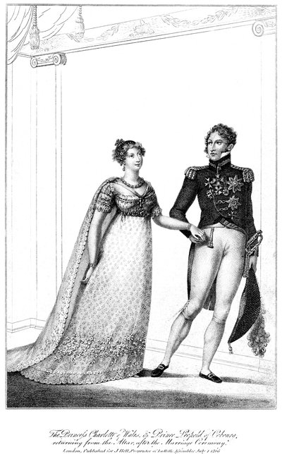 Prinzessin Charlotte & Prinz Leopold, 1816 von Unbekannt