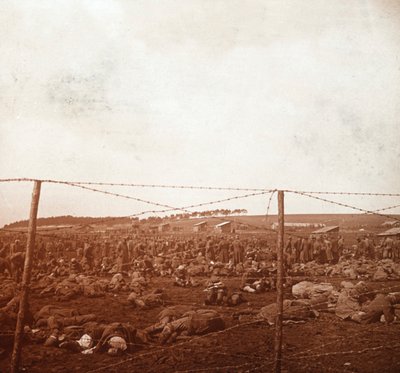 Gefangenenlager, ca. 1914-1918 von Unbekannt