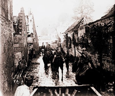Kriegsgefangene, Bucy-le-Long, Nordfrankreich, ca. 1914-ca. 1918 von Unbekannt
