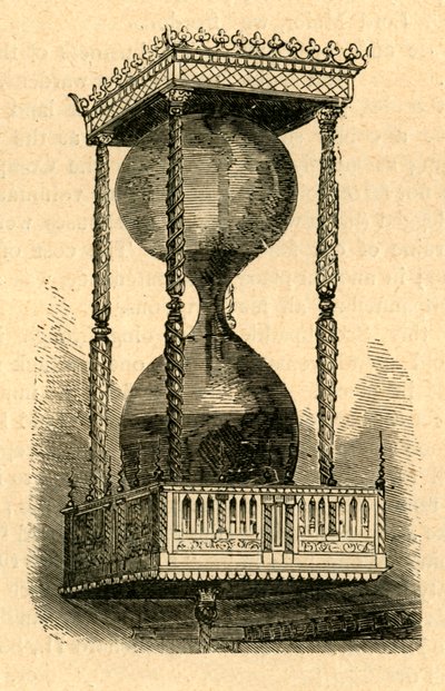 Kanzel-Sanduhr, 1897 von Unbekannt