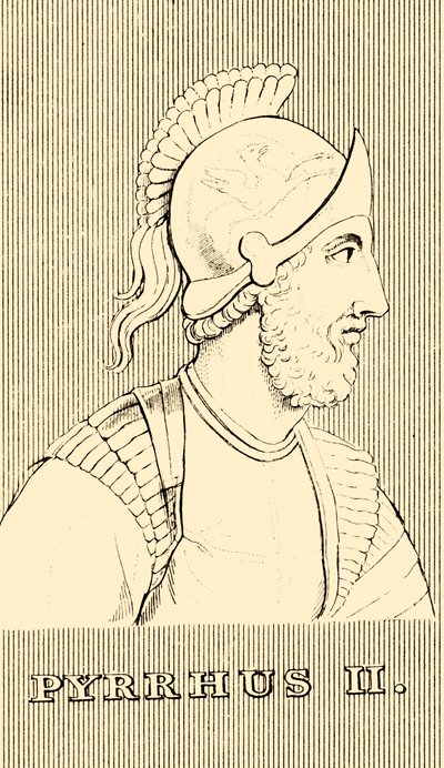 Pyrrhus II, fl 242-237 v. Chr., 1830 von Unbekannt