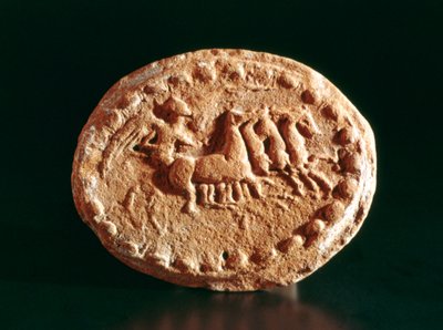 Quadriga, Kerkouane, Tunesien, 3. Jahrhundert v. Chr. von Unbekannt