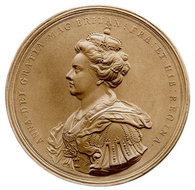 Königin Anne, 1702, 1906 von Unbekannt