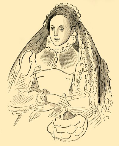 Königin Elisabeth, 1881 von Unbekannt