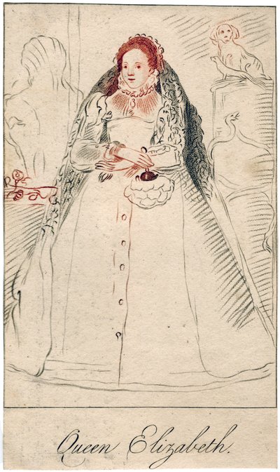 Königin Elisabeth I. von England, 1533-1603 von Unbekannt