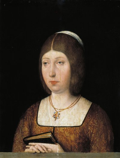 Königin Isabella I. von Kastilien, ca. 1490 von Unbekannt