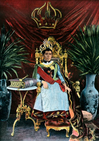 Königin Ranavalona Manjaka III von Madagaskar, um 1880er von Unbekannt