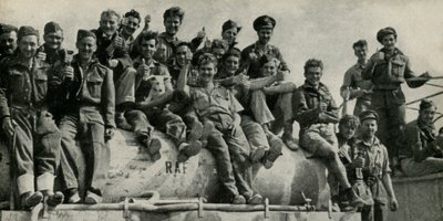 R.A.F. Bodenpersonal: Tripolitanien, ca. 1942-1943, 1945 von Unbekannt