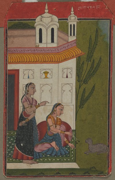 Ragini Patamanjari, um 1740 - 1750 von Unbekannt