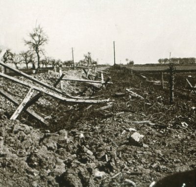 Eisenbahn, Somme, Nordfrankreich, c1914-c1918 von Unbekannt