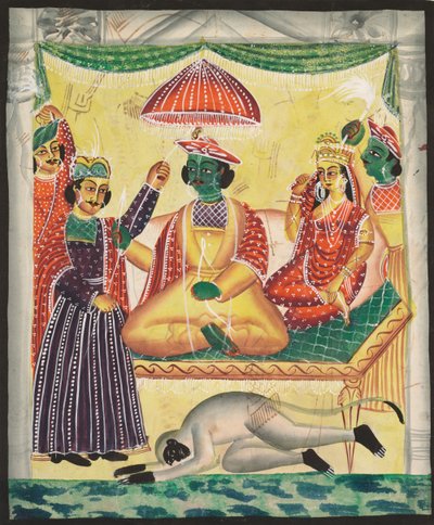 Rama und Sita, 1800er Jahre von Unbekannt
