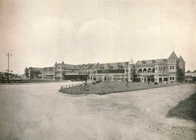 Rangoon Bahnhof, 1900 von Unbekannt