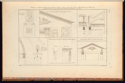 Sammlung der Zivilarchitektur von Unbekannt