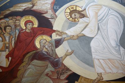 Auferstehung. Jesus, Adam und Eva, Wien, Österreich von Unbekannt