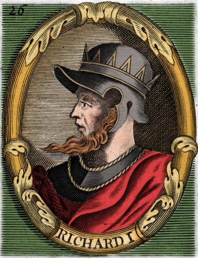 Richard I., König von England von Unbekannt