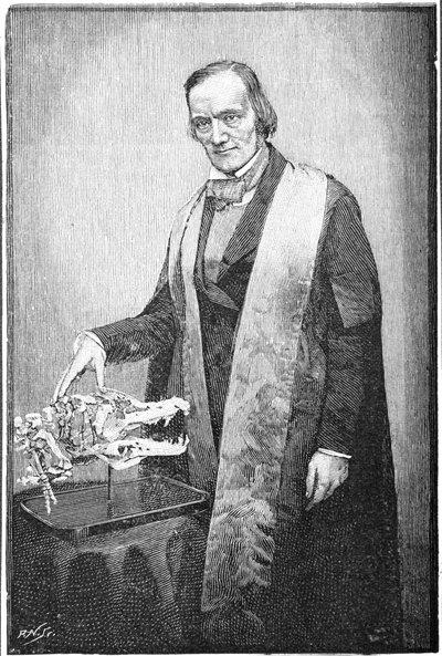 Richard Owen, britischer Naturforscher, ca. 1856-1891 von Unbekannt