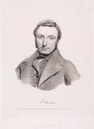 Richard Quain, irischer Chirurg, ca. 1850 von Unbekannt