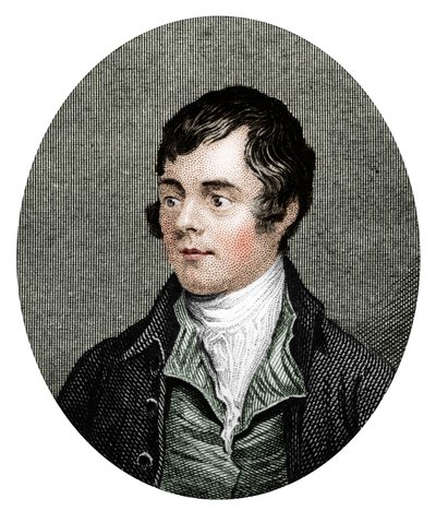 Robert Burns, schottischer Dichter, 1877 von Unbekannt
