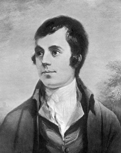 Robert Burns, schottischer Dichter von Unbekannt